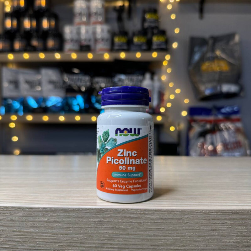 Now Foods Zinc Picolinate 50mg - 120 Capsules | High-Quality Zinc - View #2